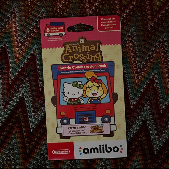 Animal Crossing New Horizons Hello Kitty Amiibo Pack - Picture 1 of 2